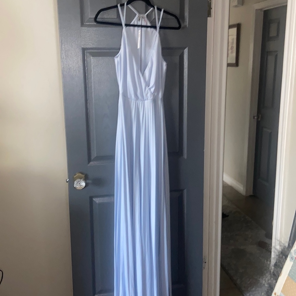 {ASOS} light blue dress